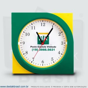 relógio personalizado promocional flex