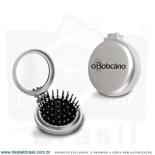 espelho c escova personalizado